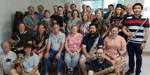 Toowoomba Concert Band group photo